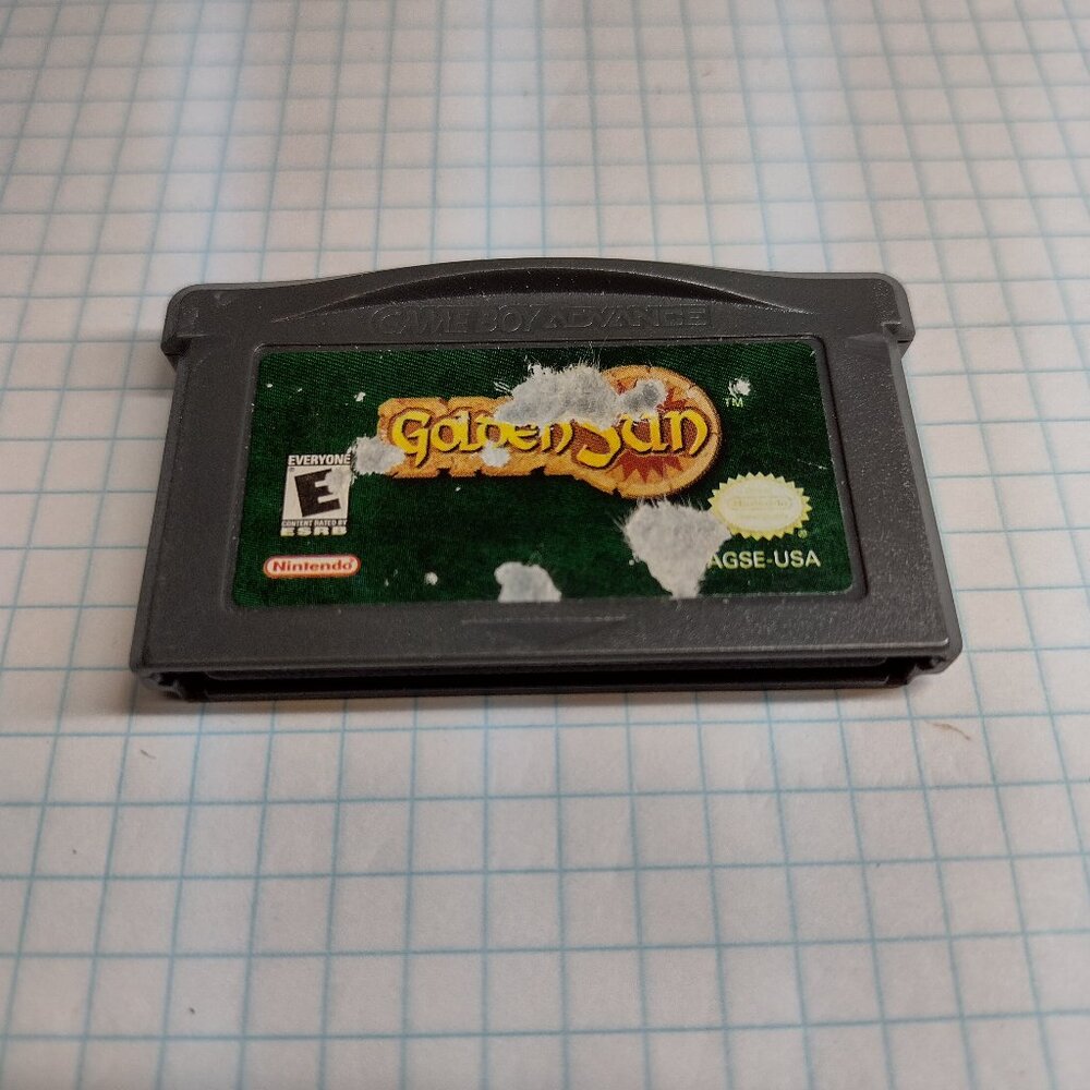 Nintendo Golden Sun Game for Game Boy Advance